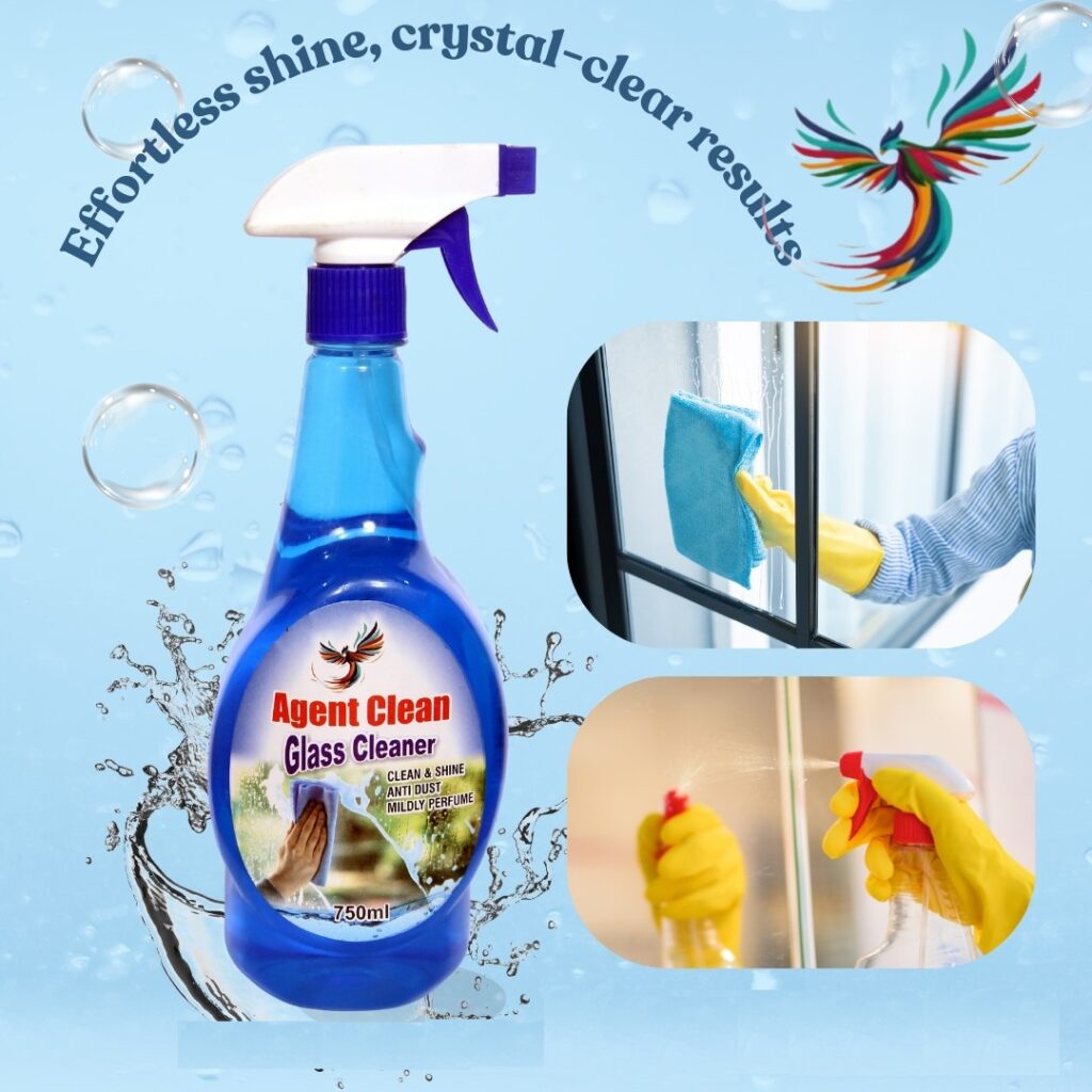 Premium Quality Glass Cleaner — Crystal Clear Shine